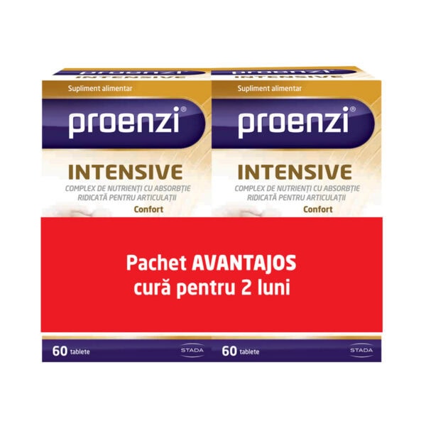 Proenzi Artrostop Intensive Pachet, 60 + 60 Tablete, Walmark