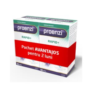 Proenzi Rapid+ Pachet 2 luni Cutii de suplimente Proenzi Rapid+ pentru sănătate articulară.