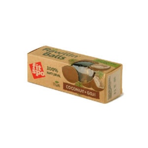 Raw Vegan Balls FitSpo Nucă de Cocos și Boabe de Goji, 48 g