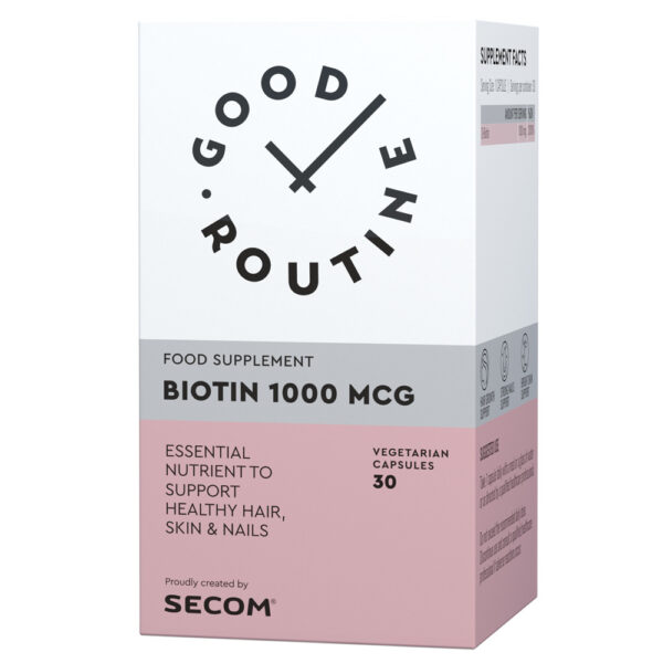 secom-biotin-1000-mcg-30-capsule-moi-o35728-farmacia-morpheus Biotin 1000 mcg, 30 Capsule Moi, Good Routine
