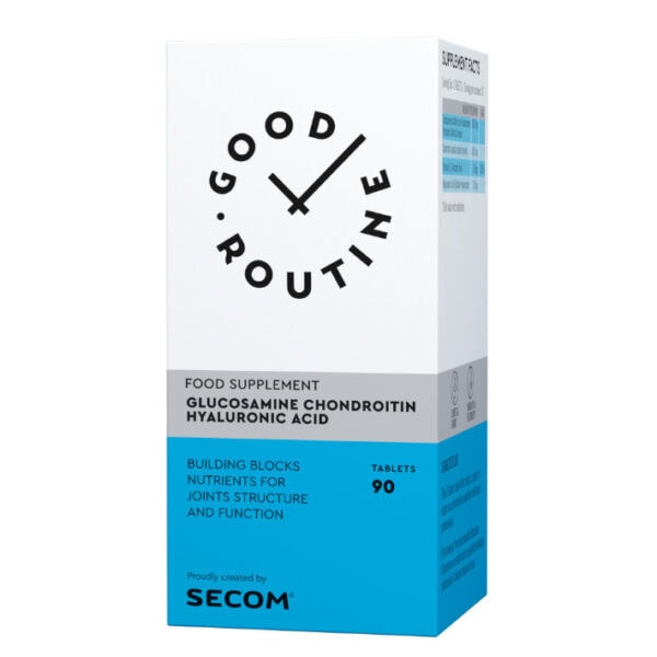 Glucosamine, Chondroitin, HyaluronAcid, 90 Capsule, Good Routine