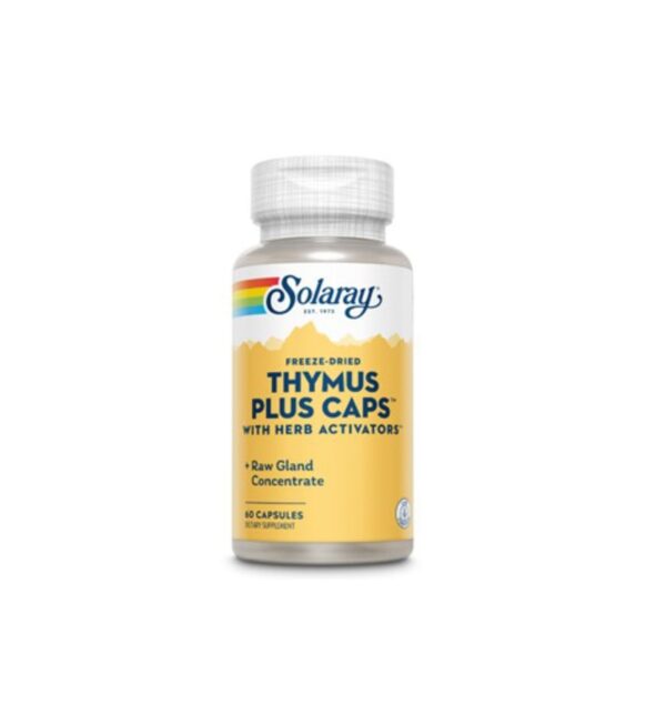 SECOM Thymus Plus, 60 Capsule, Solaray