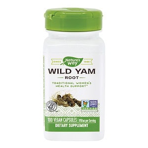SECOM Wild Yam 425 mg, 100 Comprimate, Nature's Way