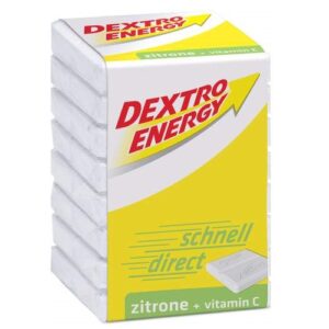 Tablete Dextroza Cuburi Lamaie + Vitamina C, 46 g, Dextro Energy