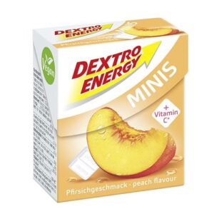 Tablete Dextroza Minis Piersica, 50 g, Dextro Energy