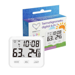 Termohigrometru Digital 6 in 1, EasyCare Baby