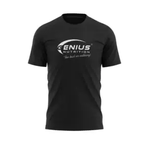 Tricou Negru, XL, Genius Nutrition