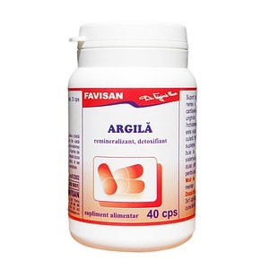 Argila, 40 Capsule, Favisan