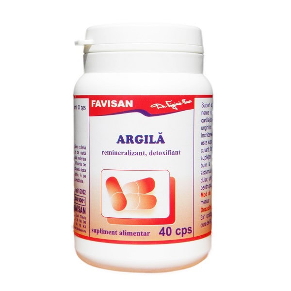 argila-40-capsule-favisan-o25864-farmacia-morpheus Argila, 40 Capsule, Favisan