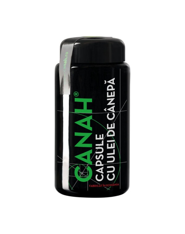 Capsule cu Ulei de Canepa, 90 Capsule, Canah