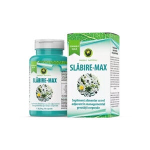 Capsule Slabire Max, 60 Capsule, Hypericum