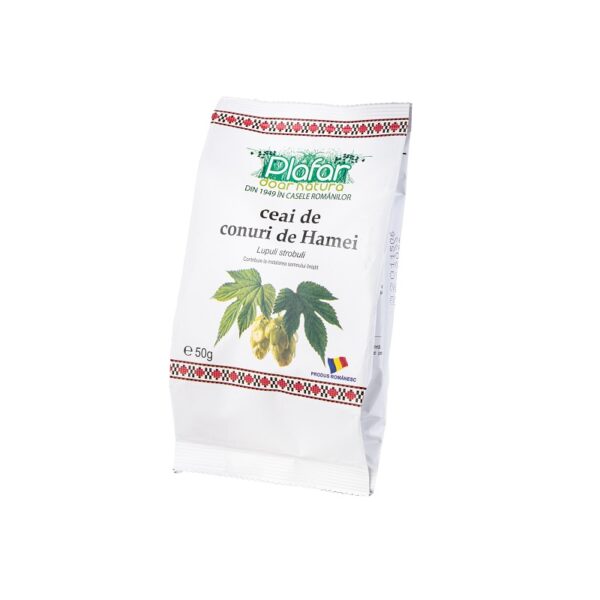 Ceai Conuri de Hamei, 50 g, Plafar