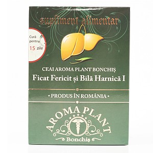 Ceai Ficat Fericit si Bila Harnica I, 160 g, Aroma Plant