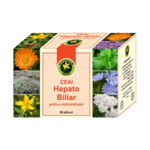 Ceai Hepato-Biliar, 20 Plicuri, Hypericum
