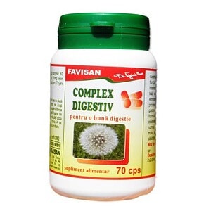 Complex Digestiv, 70 Capsule, Favisan