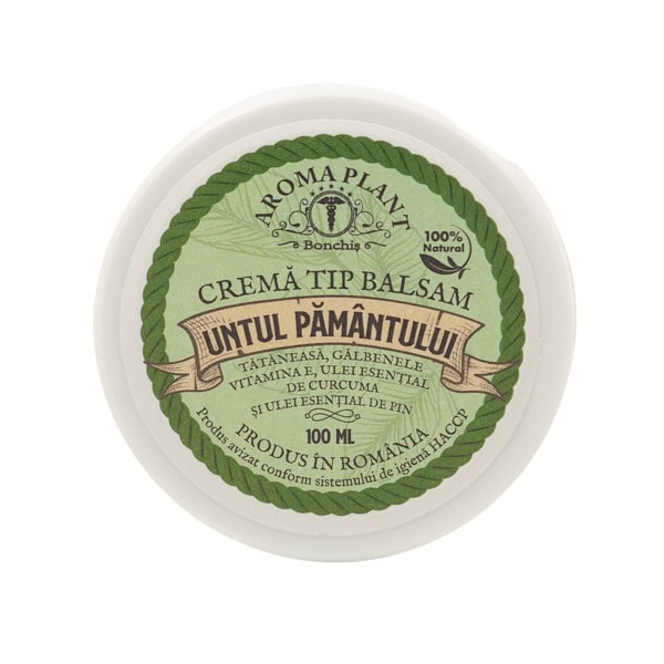 Crema cu Untul Pamantului, Tataneasa si Galbenele, 100 g, Aroma Plant