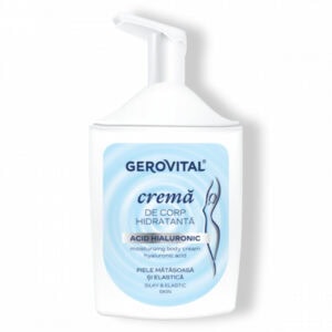Crema de Corp Hidratanta cu Acid Hialuronic, 300 ml, Gerovital