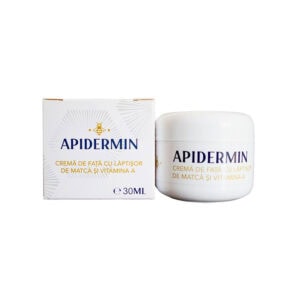 Crema de Fata cu Laptisor de Matca si Vitamina A, 30 ml, Apidermin