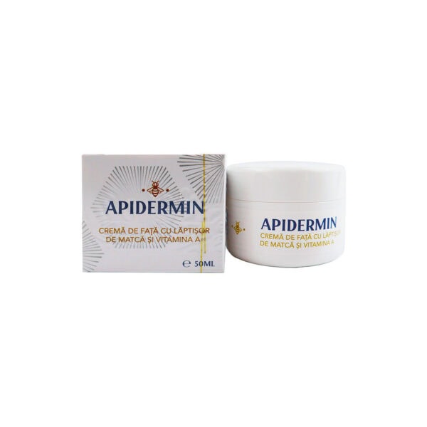 crema-de-fata-cu-laptisor-de-matca-si-vitamina-a-50-ml-apidermin-o25350-farmacia-morpheus Crema de Fata cu Laptisor de Matca si Vitamina A, 50 ml, Apidermin