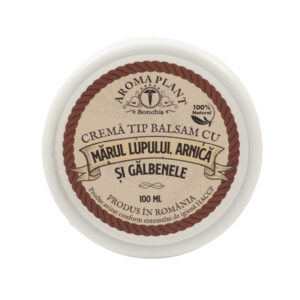 Crema Tip Balsam cu Marul Lupului, Arnica si Galbenele, 100 ml, Aroma Plant