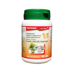 Cretisoara, Traista Ciobanului, Coada Soriceluilui, 40 Capsule, Favisan