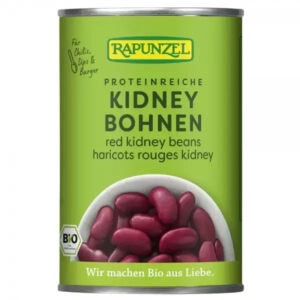 Fasole kidney Rosie la Conserva Bio, 400 g, Rapunzel