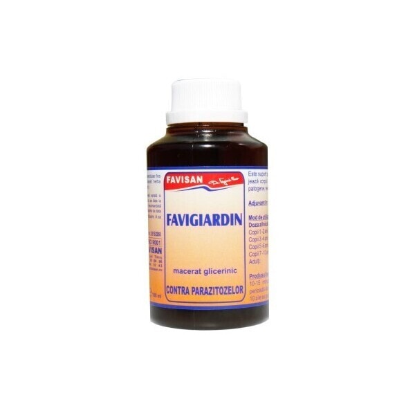 favigiardin-contra-parazitozelor-100-ml-favisan-o33163-farmacia-morpheus Favigiardin Contra Parazitozelor, 100 ml, Favisan