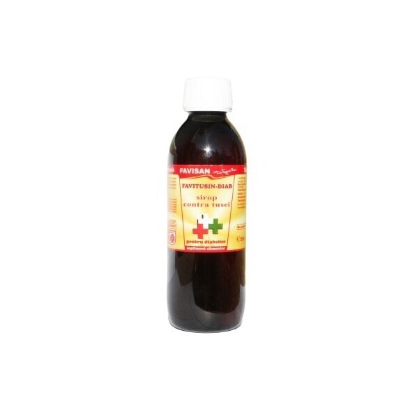 favitusin-diab-sirop-contra-tusei-fara-zahar-250-ml-favisan-o25871-farmacia-morpheus Favitusin DIAB, Sirop Contra Tusei, Fara Zahar, 250 ml, Favisan
