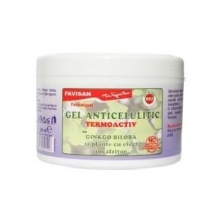 Gel Anticelulitic Termoactiv Favicelusal, 300 ml, Favisan