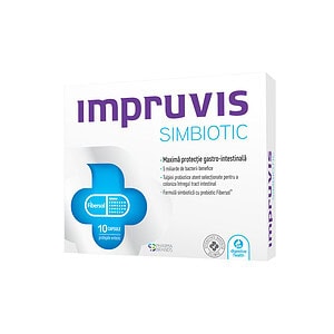 Impruvis Simbiotic, 10 Capsule, Bifodan