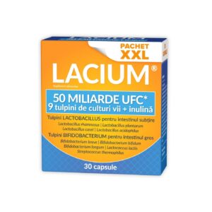 Lacium, 50 Miliarde UFC, Eliberare Prelungita, 30 Capsule, Zdrovit