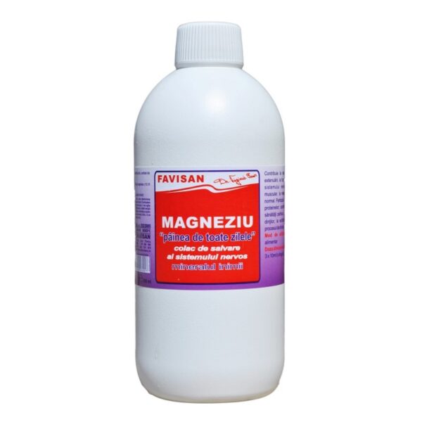 Magneziu Lichid, 500 ml, Favisan