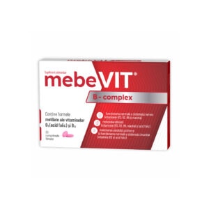 MebeVit B-Complex, 30 Comprimate, Zdrovit