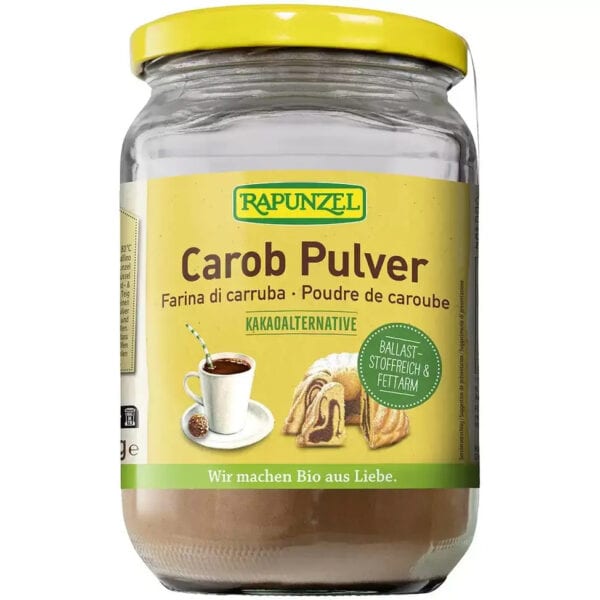 Pudra de Carob Vegana Bio, 250g, Rapunzel