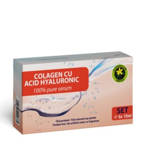 Ser Colagen cu Acid Hyaluronic, 6x10 ml, Hypericum