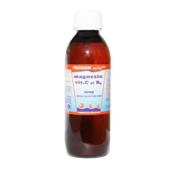 Sirop Magneziu + Vitamina C + B6, Favisan