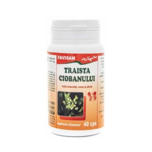 Traista Ciobanului, 40 Capsule, Favisan