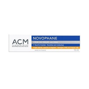 Crema pentru unghii Novophane ACM, 15ml, hidratare și reparare.