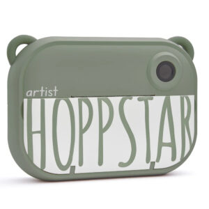 Aparat foto digital pentru copii cu functie de printare instant, Artist Green, Hoppstar
