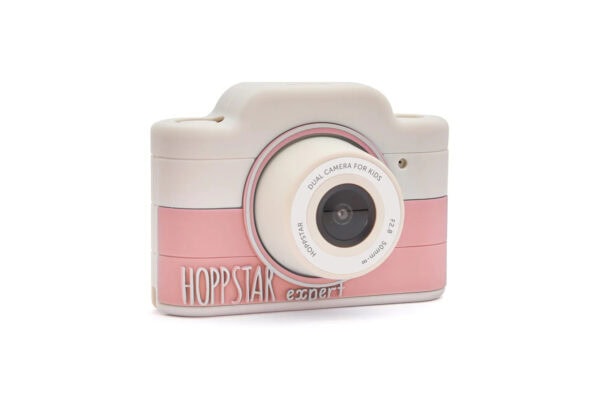 Aparat foto video digital pentru copii, Expert Pink, Hoppstar