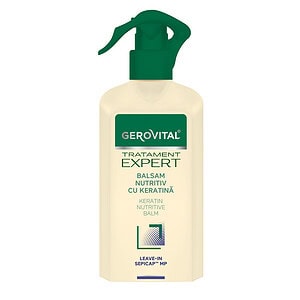 Balsam Nutritiv Leave-in cu Keratina Tratament Expert, 150 ml, Gerovital