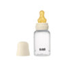 BIBS Biberon Lapte Anticolici PP-Tetina Latex- Set complet Ivory, 150 ml