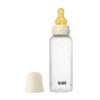 BIBS Biberon Lapte Anticolici PP-Tetina Latex- Set complet Ivory, 270 ml