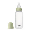 BIBS Biberon Lapte Anticolici PP-Tetina Silicon- Set complet Sage, 270 ml