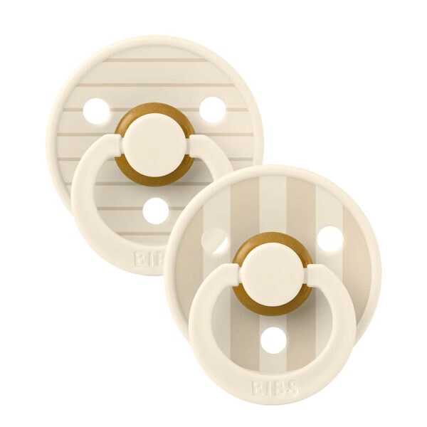 bibs-studio-set-2-suzete-colour-pin-ivory-vanilla-mix-0-6l-size-1-latex-o37443-farmacia-morpheus BIBS Studio Set 2 Suzete Colour Pin Ivory Vanilla Mix, 0-6L (Size 1), Latex