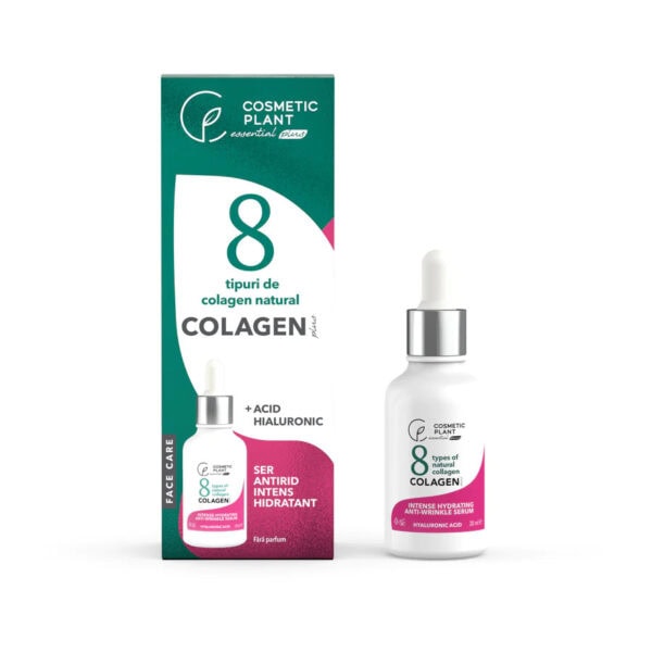 Colagen Plus Ser Antirid Intens Hidratant, 30ml, Cosmetic Plant