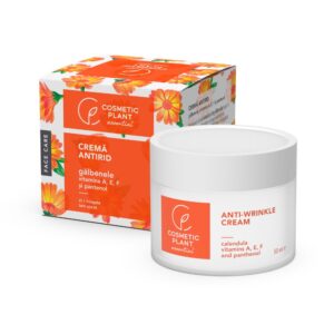 Cremă Antirid cu Galbenele Essential, 50 ml, Cosmetic Plant