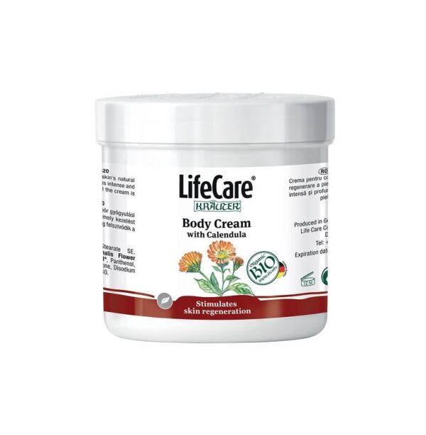 Crema de Corp Galbene Krauter, 250 ml, Life Care