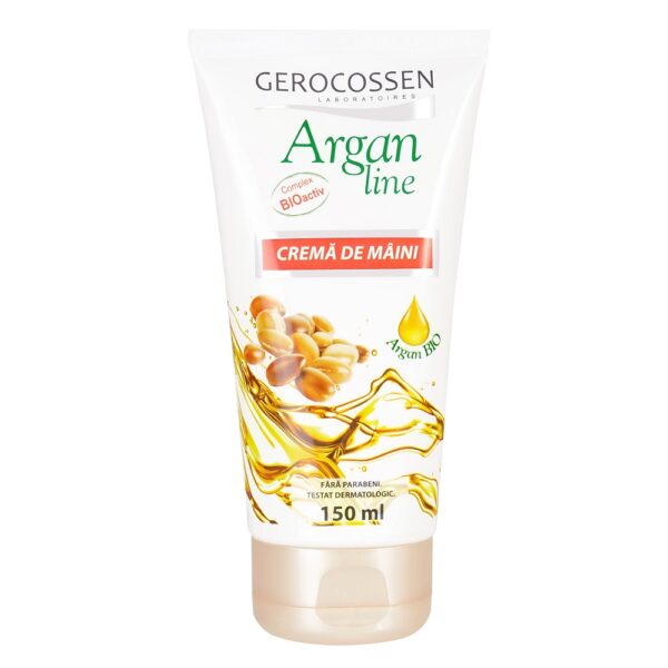 Crema de Maini cu Ulei de Argan, Argan Line, 150 ml, Gerocossen