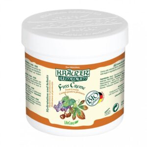 Crema de Picioare Bio Pentru Imbunatatirea Circulatiei cu Vita de Vie si Plante, Krauter Remedium, 250 ml, Life Care